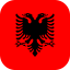 Flag_of_Albania_Flat_Round_Corner-64x64