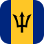 Flag_of_Barbados_Flat_Round_Corner-64x64