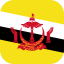 Flag_of_Brunei_Flat_Round_Corner-64x64